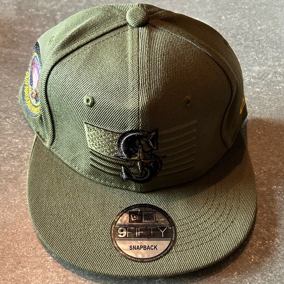 Accessories Brand New Seattle Mariners Hat Military Appreciation